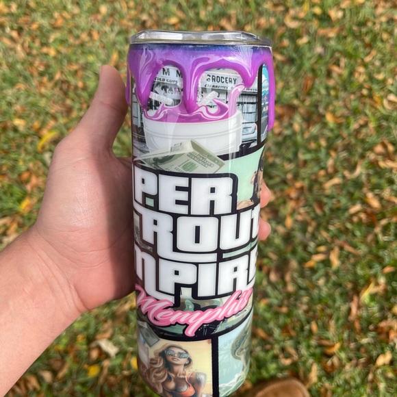 20oz Young Dolph Tumbler - Picture 4 of 4